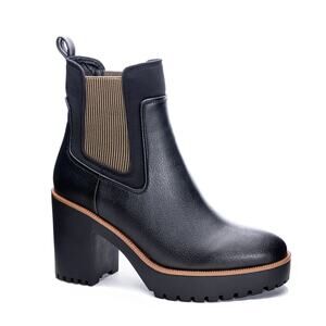 Chinese Laundry Good Day Chelsea Sock Booties Boots Black 9.5